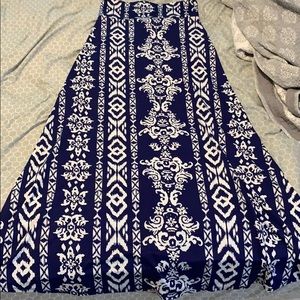 Maternity floor length skirt